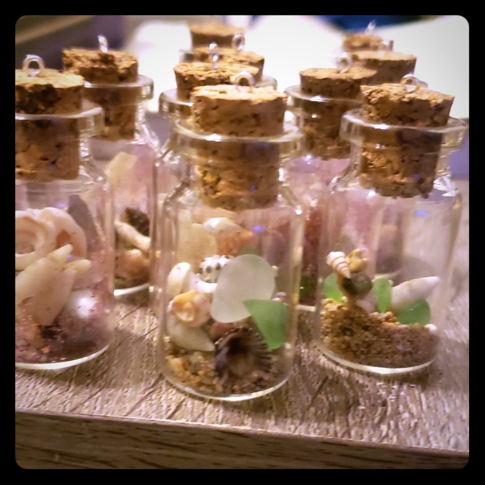Fairy mermaid jars